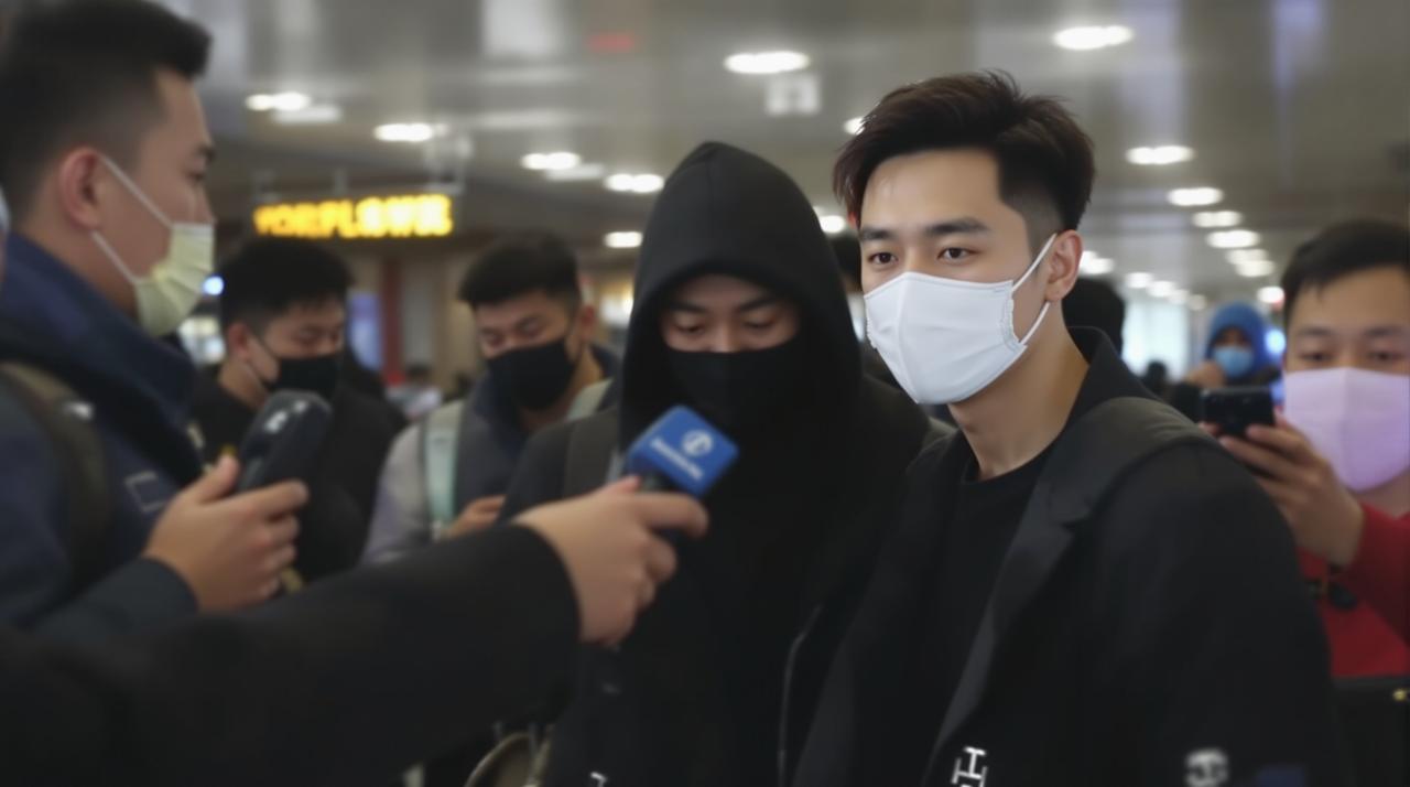 某流量小生深夜出逃被拍，随行人员神秘，网友：这是要塌房？